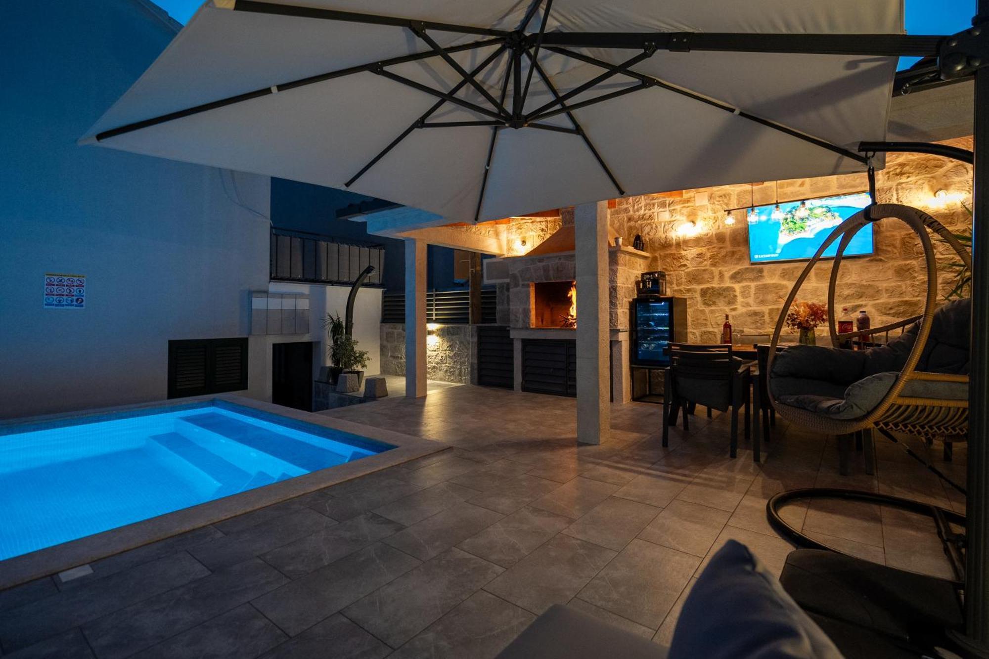 Adam Apartments Stobreč Eksteriør bilde